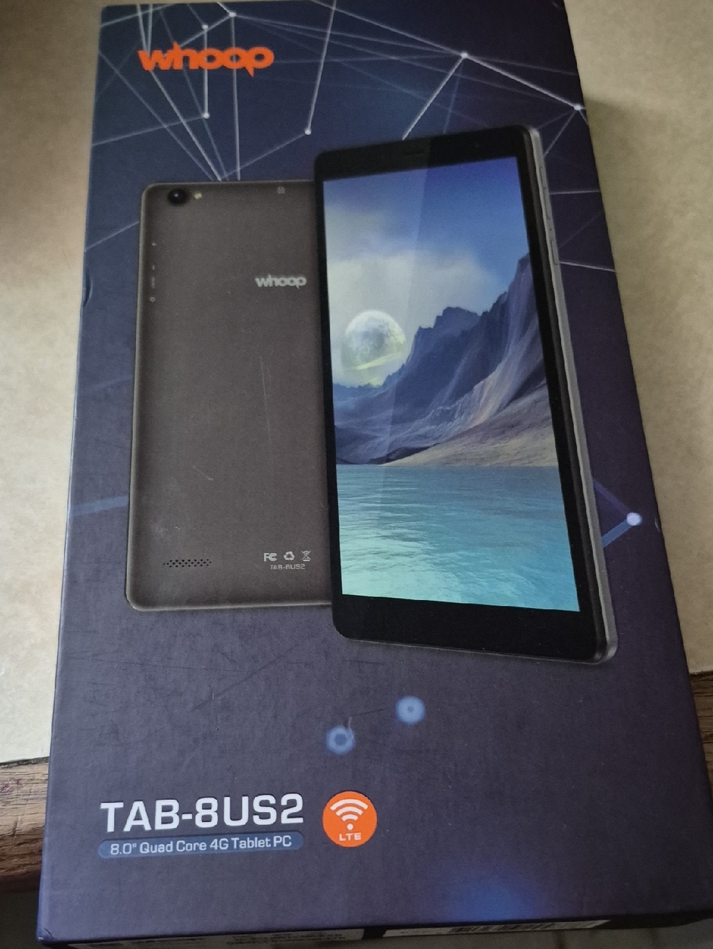 TAB-8US2 8.0" Tablet PC - Black